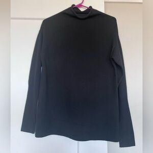 Wilfred Black Knit Turtleneck Top